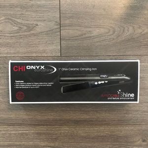 Chi Onyx Euroshine Crimping Iron Hair Styler